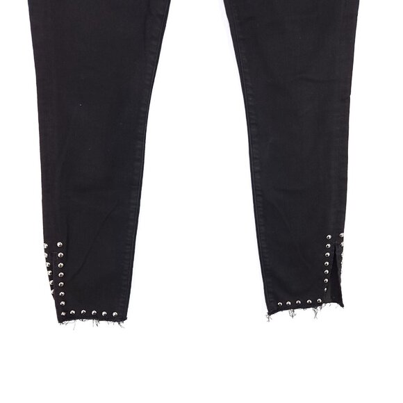 Citizens of Humanity Jeans Rocket High Rise Skinny Size 29 Studded Slit Ankle - Picture 3 of 15